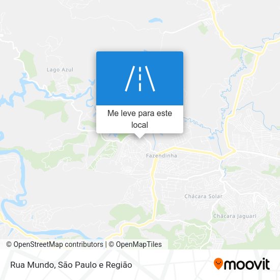 Rua Mundo mapa
