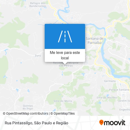 Rua Pintassilgo mapa