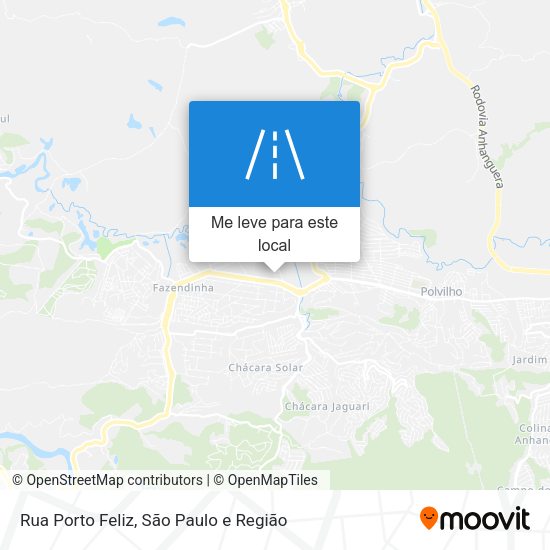 Rua Porto Feliz mapa