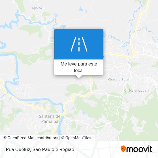 Rua Queluz mapa
