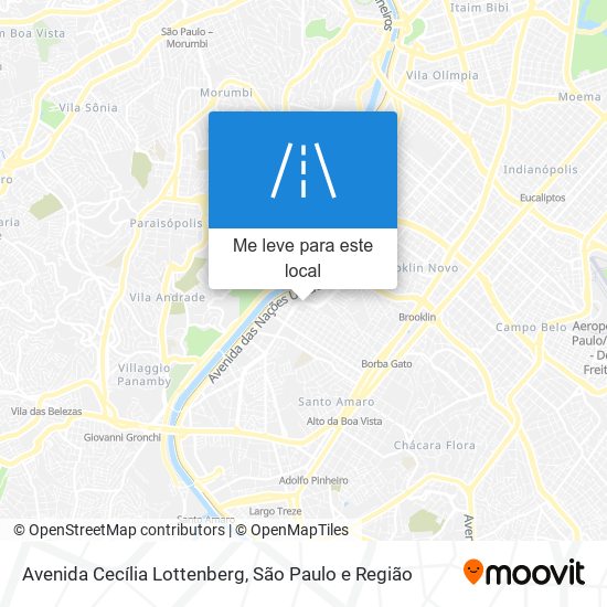 Avenida Cecília Lottenberg mapa