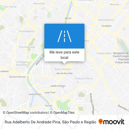 Rua Adalberto De Andrade Pina mapa