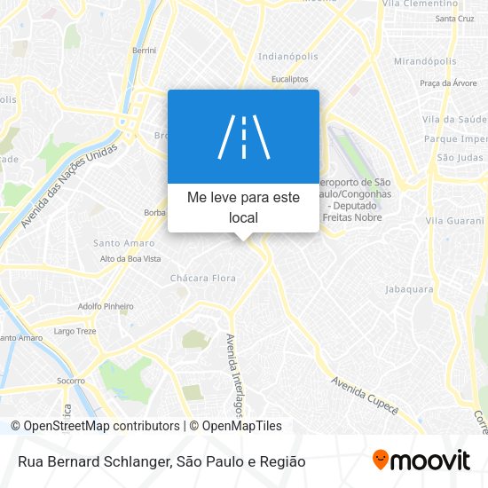 Rua Bernard Schlanger mapa