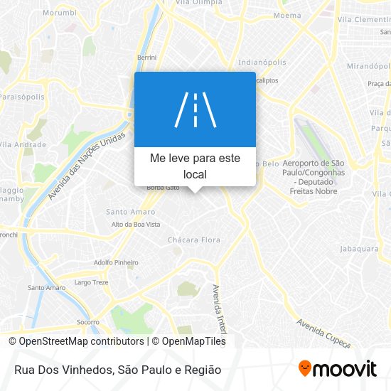 Rua Dos Vinhedos mapa