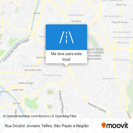 Rua Doutor Joviano Telles mapa