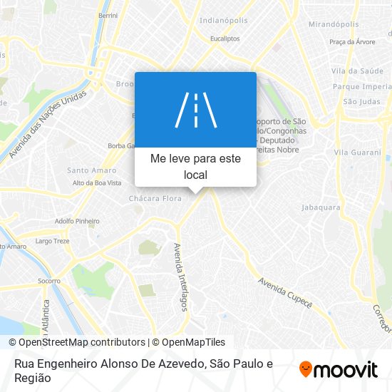 Rua Engenheiro Alonso De Azevedo mapa