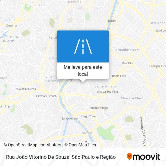 Rua João Vitorino De Souza mapa