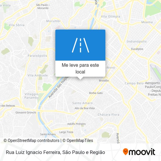 Rua Luiz Ignacio Ferreira mapa