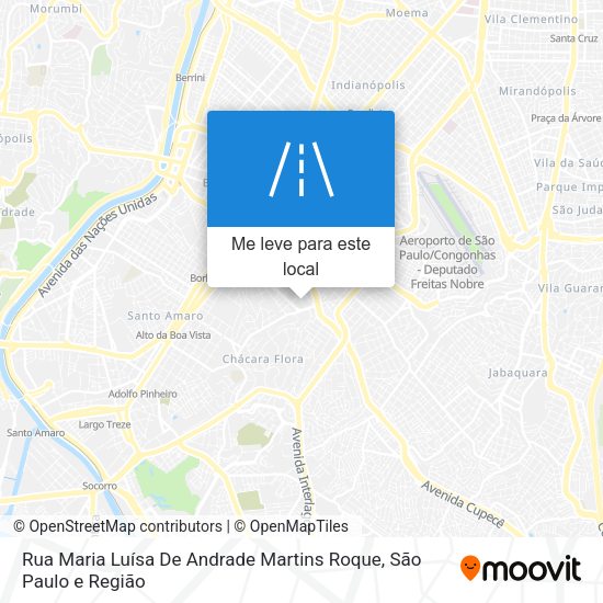 Rua Maria Luísa De Andrade Martins Roque mapa