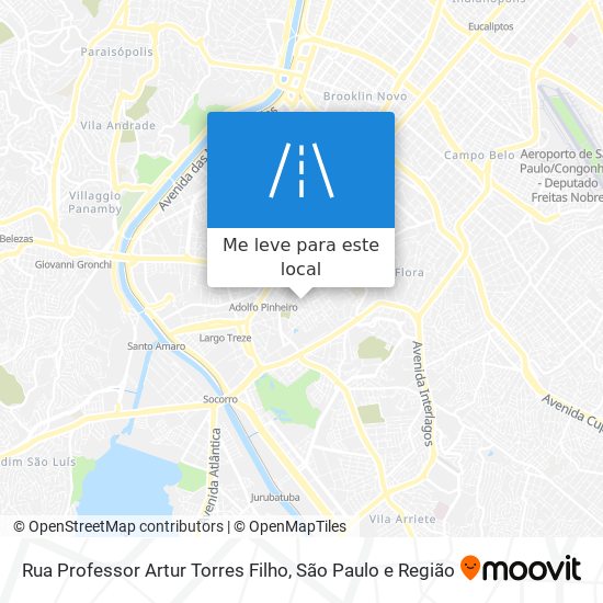 Rua Professor Artur Torres Filho mapa