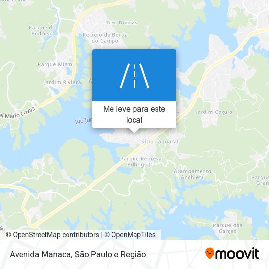 Avenida Manaca mapa