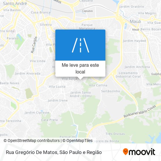 Rua Gregório De Matos mapa