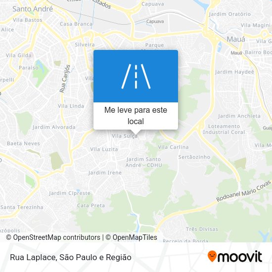 Rua Laplace mapa