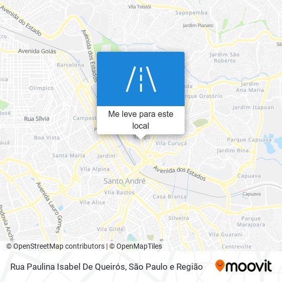 Rua Paulina Isabel De Queirós mapa