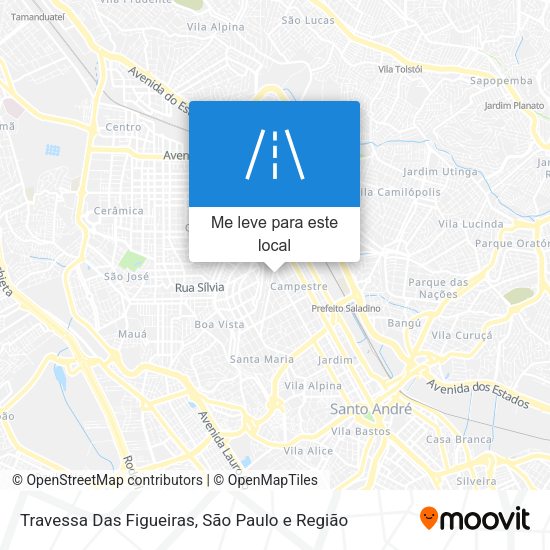 Travessa Das Figueiras mapa