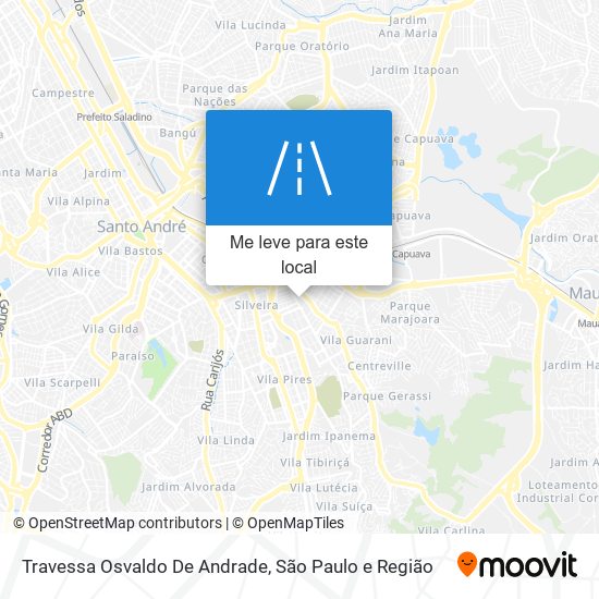 Travessa Osvaldo De Andrade mapa