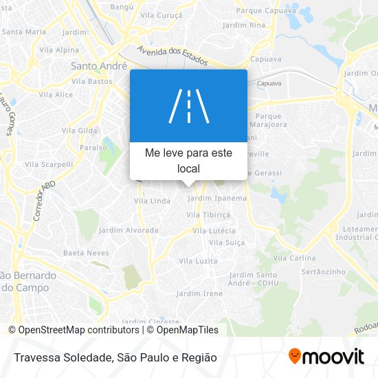 Travessa Soledade mapa