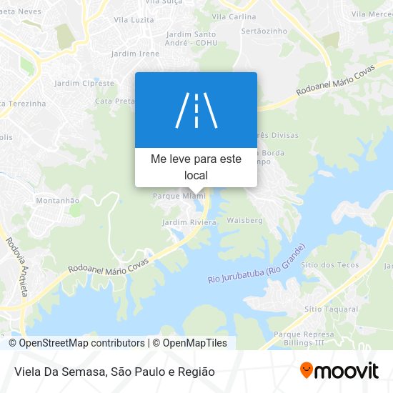 Viela Da Semasa mapa