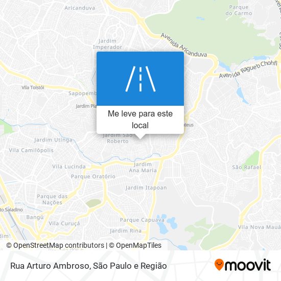 Rua Arturo Ambroso mapa