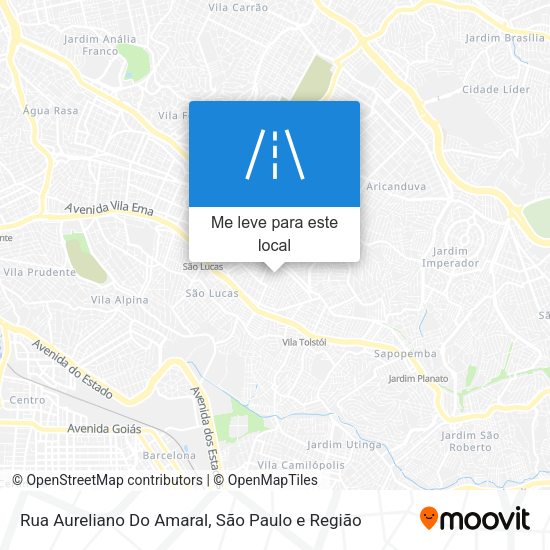 Rua Aureliano Do Amaral mapa