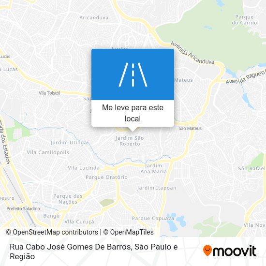 Rua Cabo José Gomes De Barros mapa