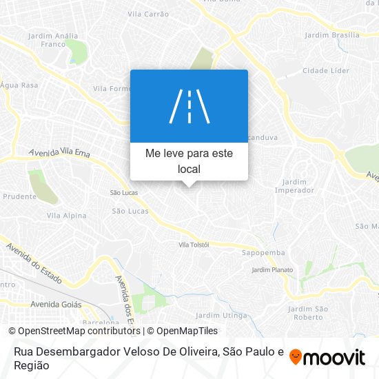 Rua Desembargador Veloso De Oliveira mapa