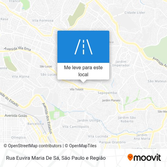 Rua Euvira Maria De Sá mapa