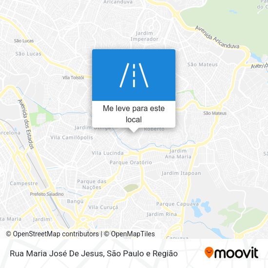 Rua Maria José De Jesus mapa