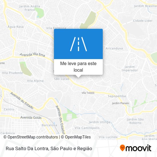 Rua Salto Da Lontra mapa