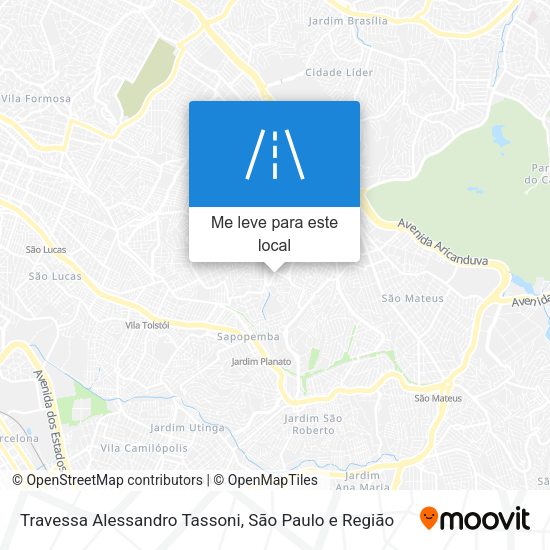 Travessa Alessandro Tassoni mapa