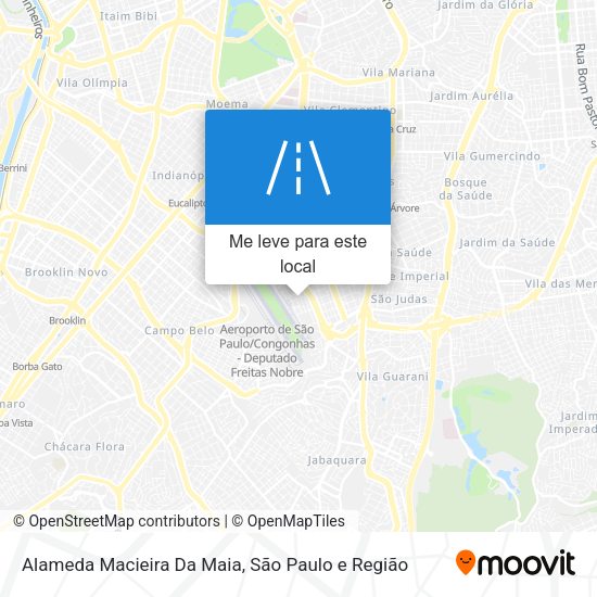 Alameda Macieira Da Maia mapa