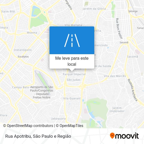 Rua Apotribu mapa