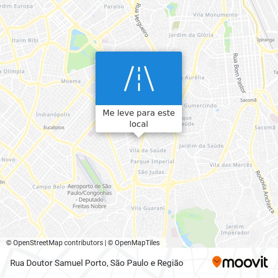 Rua Doutor Samuel Porto mapa