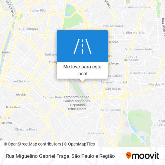 Rua Miguelino Gabriel Fraga mapa