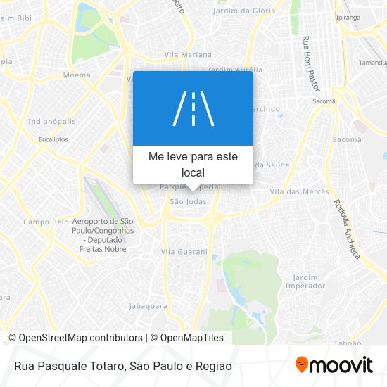 Rua Pasquale Totaro mapa