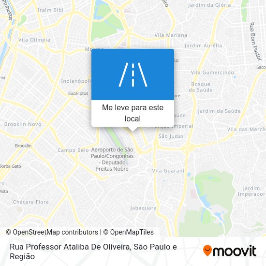 Rua Professor Ataliba De Oliveira mapa