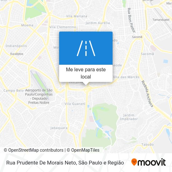 Rua Prudente De Morais Neto mapa