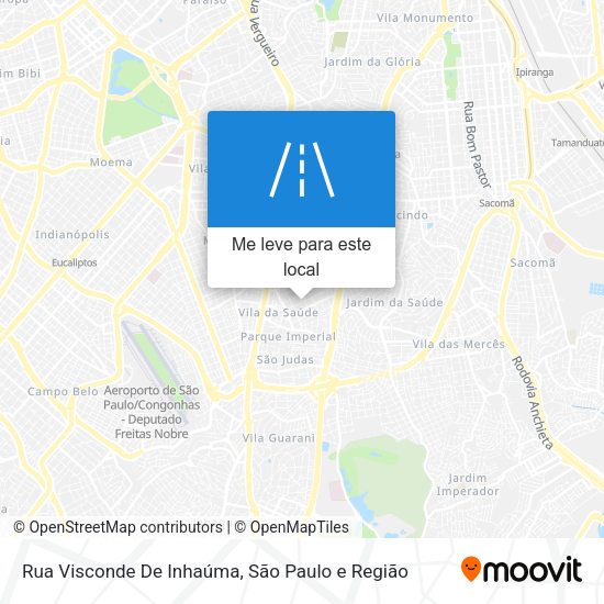 Rua Visconde De Inhaúma mapa