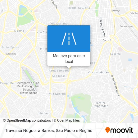 Travessa Nogueira Barros mapa