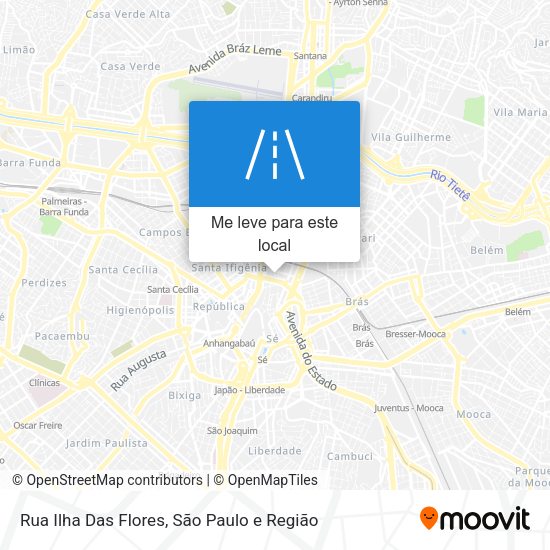Rua Ilha Das Flores mapa