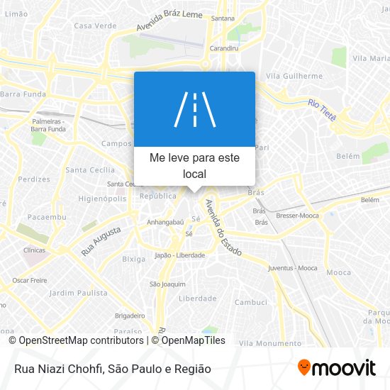 Rua Niazi Chohfi mapa