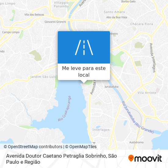 Avenida Doutor Caetano Petraglia Sobrinho mapa