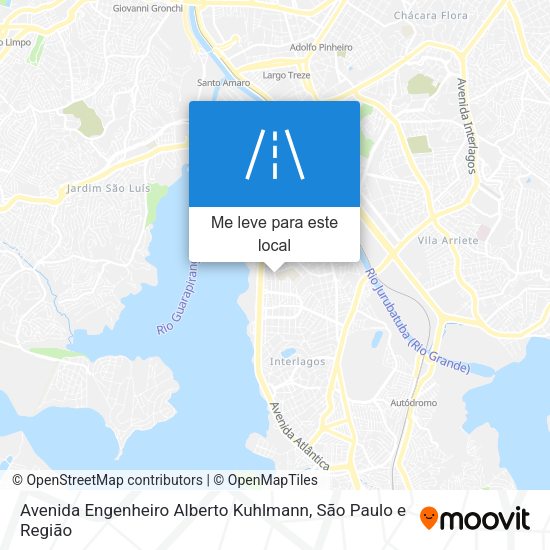 Avenida Engenheiro Alberto Kuhlmann mapa