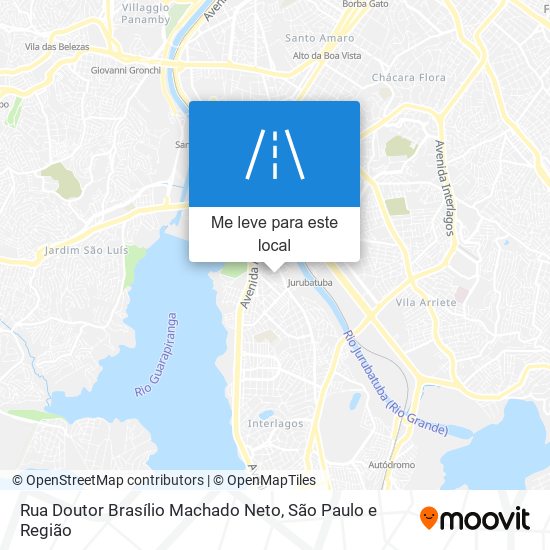 Rua Doutor Brasílio Machado Neto mapa