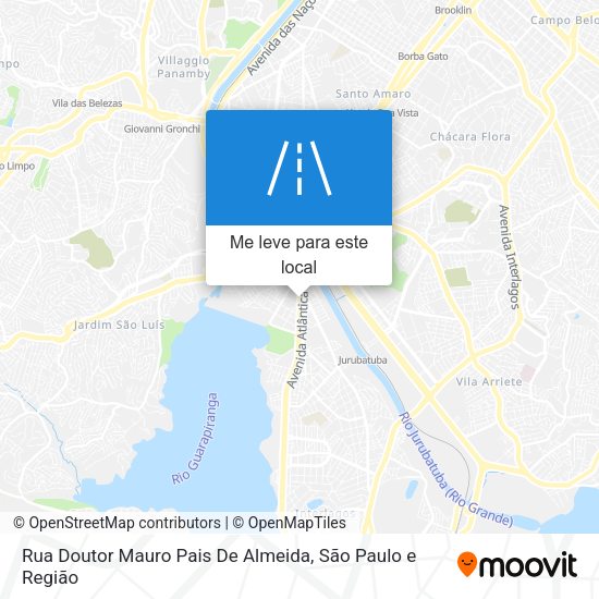 Rua Doutor Mauro Pais De Almeida mapa