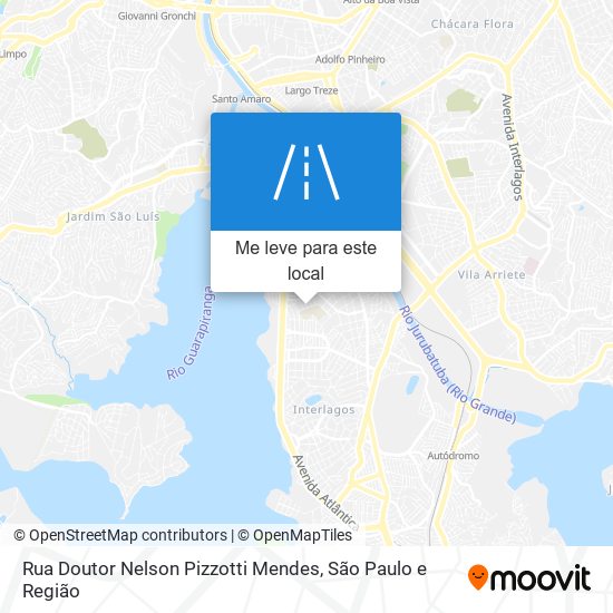 Rua Doutor Nelson Pizzotti Mendes mapa