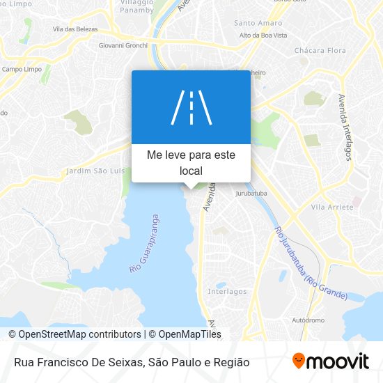 Rua Francisco De Seixas mapa