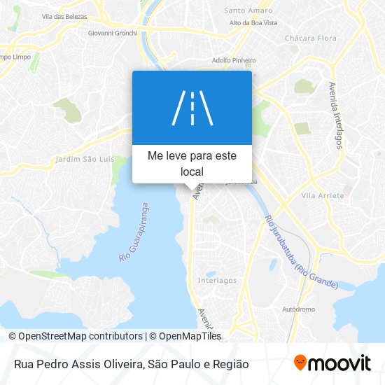 Rua Pedro Assis Oliveira mapa