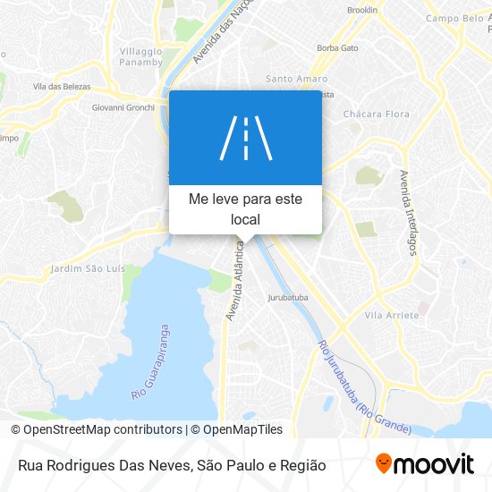 Rua Rodrigues Das Neves mapa