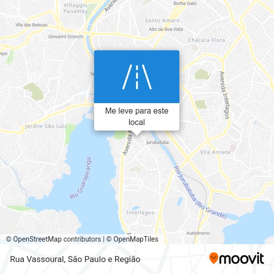 Rua Vassoural mapa